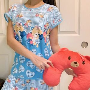 Blue Bear Sleepwear Coordinates